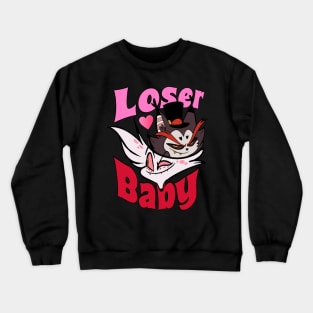 Double Trouble Grinning - Loser, Baby Crewneck Sweatshirt